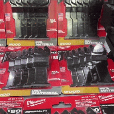 MILWAUKEE SET 5 SIERRAS PARA OSCILANTES( 49-25-1135) - COD:100571