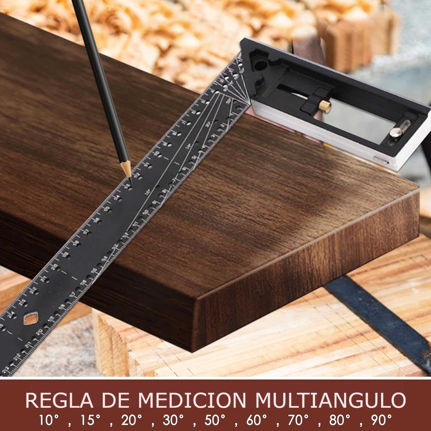 ESCUADRA DE ÁNGULO RECTO - COD:100210