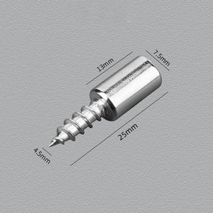 Soporte Metal Tipo Tornillo - Para Estante - (COD:100519 - 100518 - 100517)