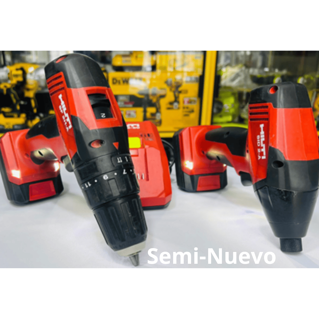 COMBO TALADRO PERCUTOR SF 2H-A & ATORNILLADOR SID 2-A Semi-Nuevo - COD:100703