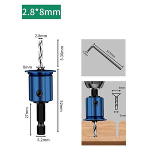 Broca Avellanadora con Tope de 3.0X8MM & 2.8X8MM - COD:100079 - COD:100080
