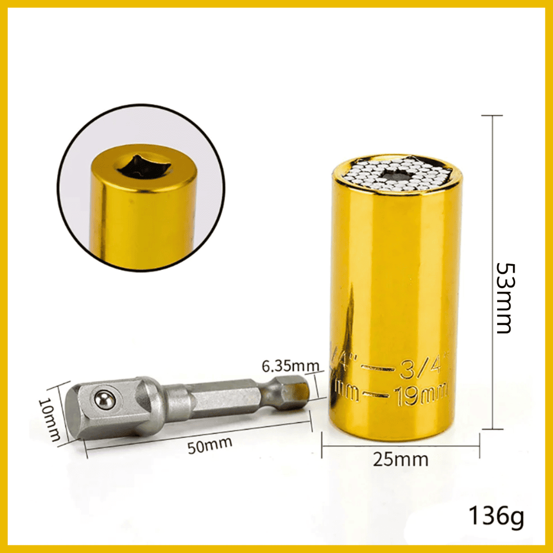 LLAVE DE TUBO CON TRINQUETE DE 7-19 MM & 11-32 MM- COD:100335 - 100334