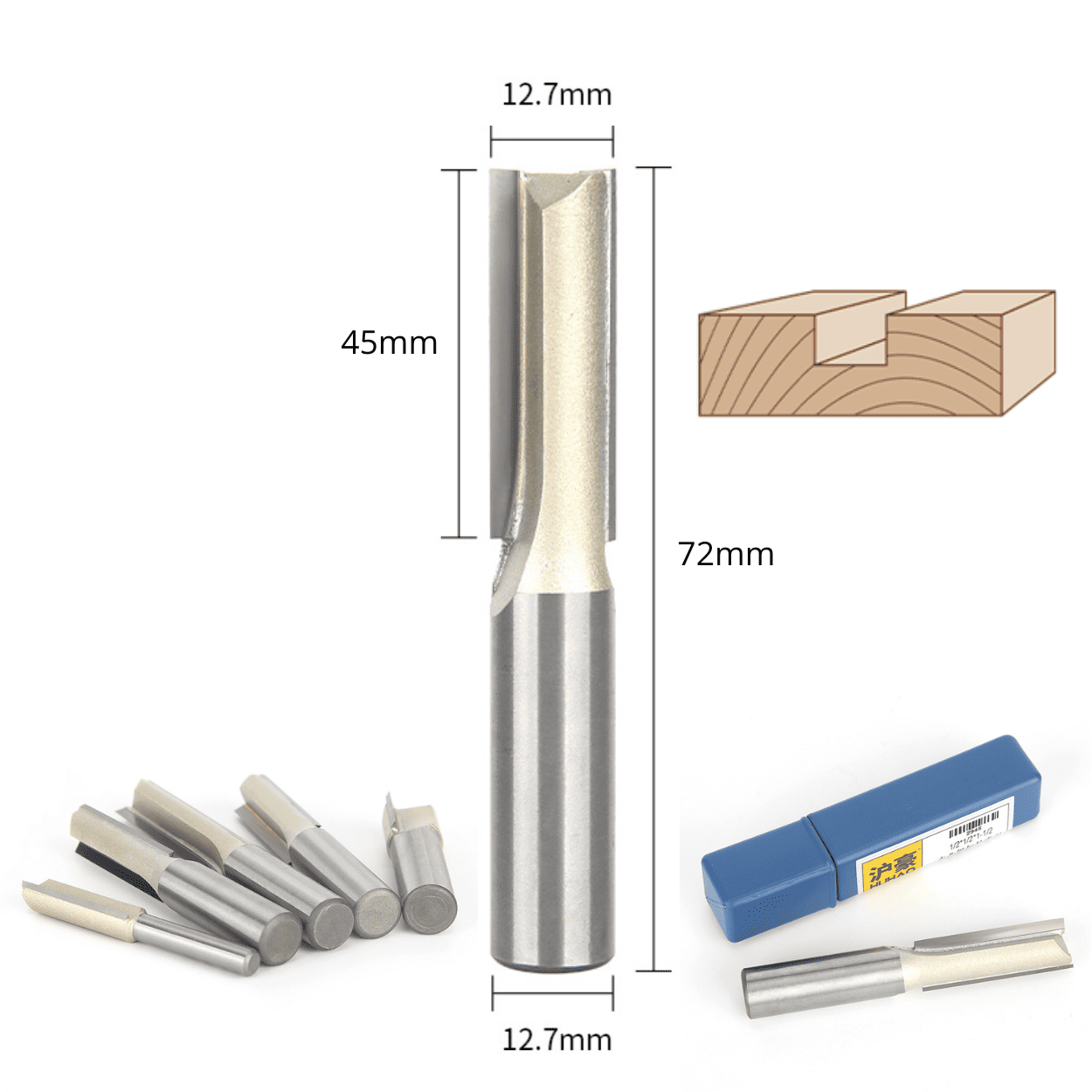 ARDEN FRESA CORTE RECTO 12MM - COD:100268