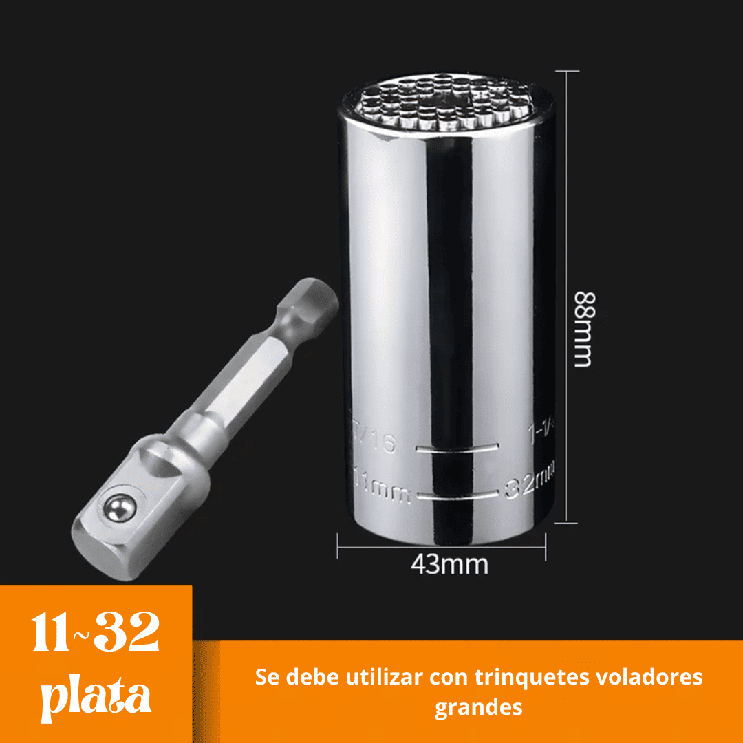 LLAVE DE TUBO CON TRINQUETE DE 7-19 MM & 11-32 MM- COD:100335 - 100334