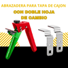 ABRAZADERA CON DOBLE HOJA DE CAMBIO - COD:100580