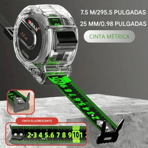 CINTA METRICA DOBLE CARA DE 7.5M & 10M - COD:100129 - 100131