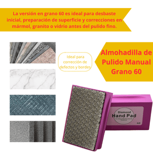 Almohadilla de Pulido Manual – Gramo 60 - COD:100054
