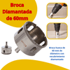 BROCA DIAMANTADA DE  60MM - COD:100102