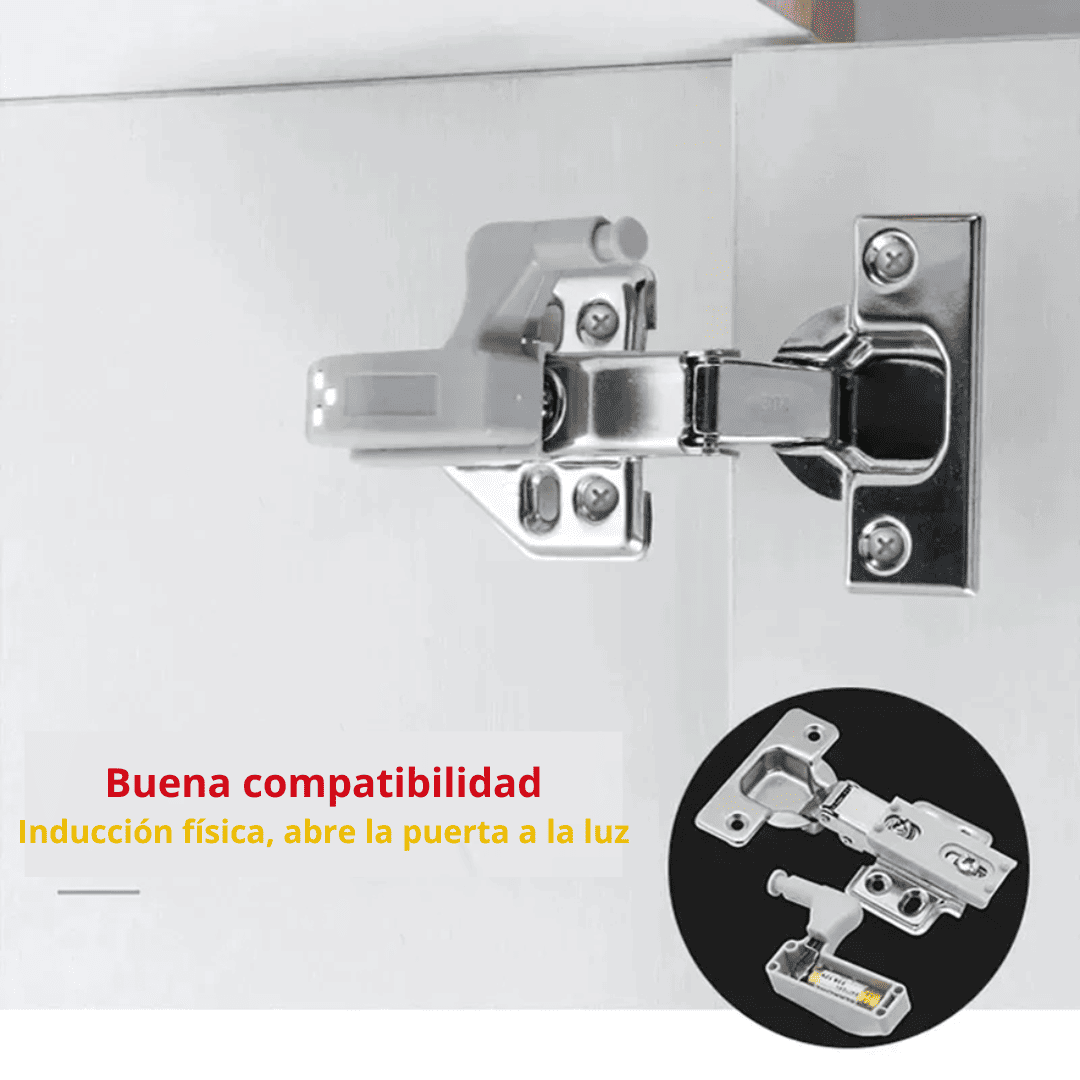 LUZ LED BISAGRA CON ENCENDIDO AUTOMATICO - COD:100339