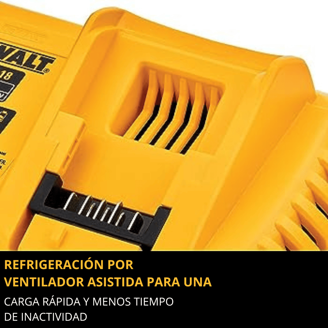 Cargador rápido 20v/60v Max Flexvolt  Dewalt DCB118-b2 - COD:100654