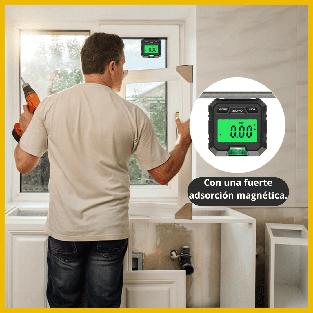 INCLINÓMETRO DIGITAL IMANTADO - COD:100299