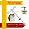 CORTADOR MANUAL EN T DE 60CM + PARTIDOR  - COD:100157