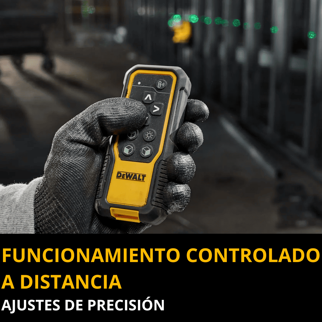 Kit Nivel Láser 3x360° DeWalt 20V MAX (DCLE34035D1) - COD: