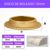 DISCO BOLEADO DE 10MM, 15MM & 20MM - (COD:100180 - 100181 - 100182)