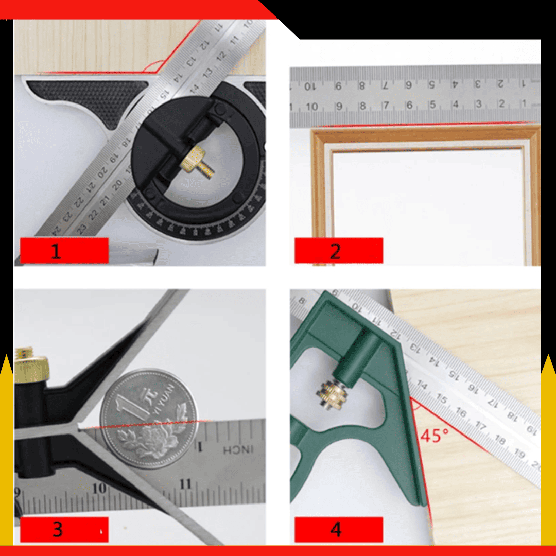 Escuadra De Combinación  Multiuso 12” - COD:100211