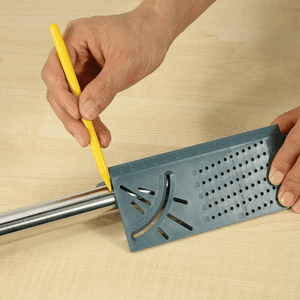 ESCUADRA 3D MULTIUSO ABS - ALUMINIO - COD:100206 - 100209