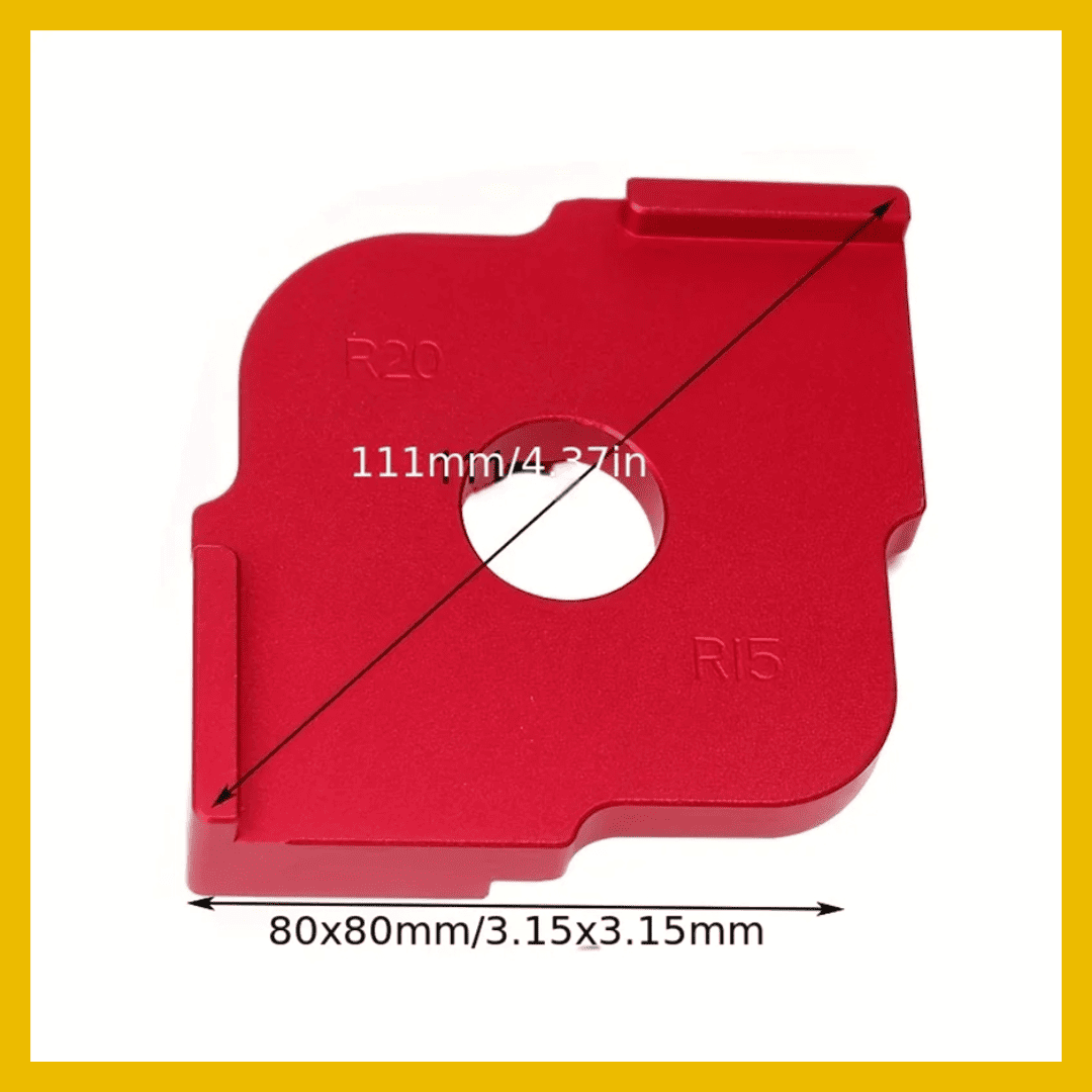 SET 3 PLANTILLA PARA BORDE EN ALUMINIO - COD:100394