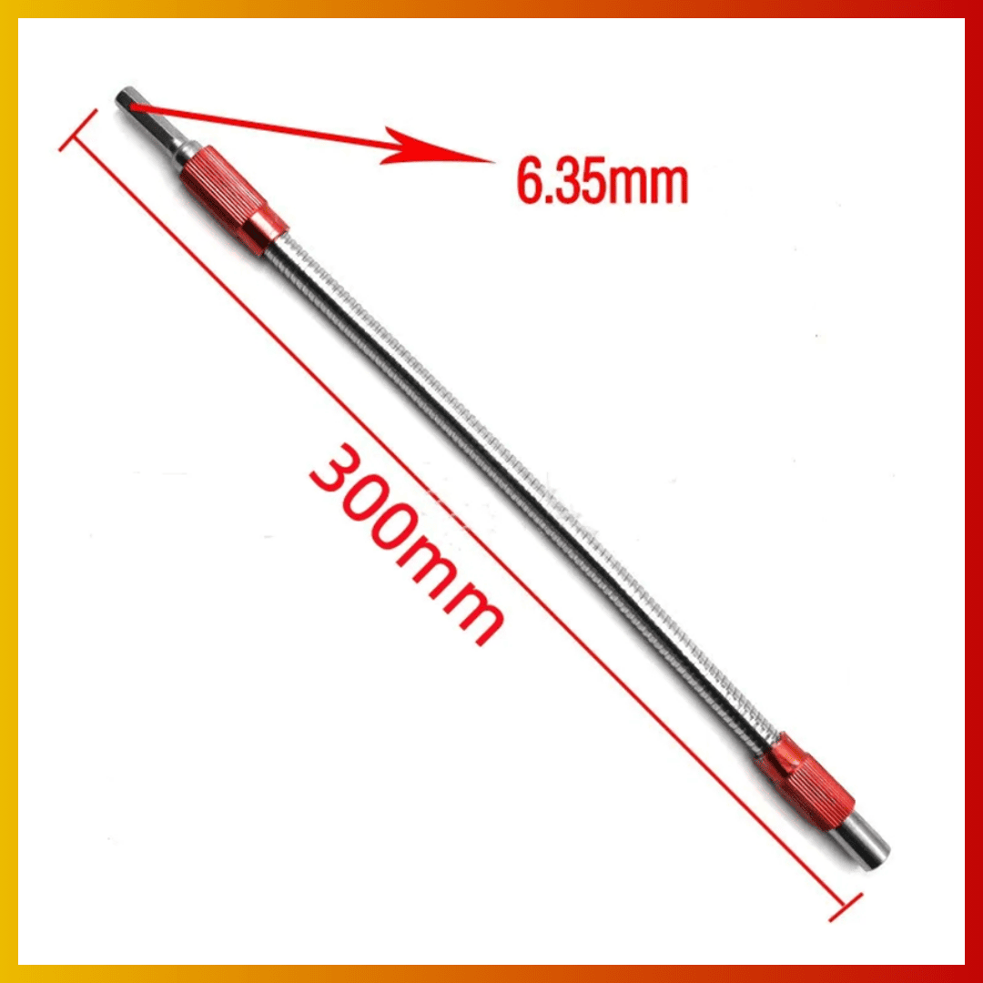 EXTENSIÓN FLEXIBLE DE 30CM - METAL - COD:100239 - 100239