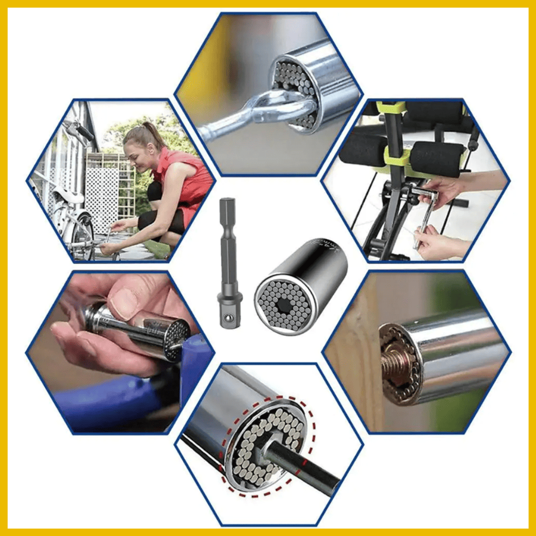 LLAVE DE TUBO CON TRINQUETE DE 7-19 MM & 11-32 MM- COD:100335 - 100334