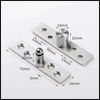 BISAGRA ACERO GIRATORIA CENTRAL & LATERAL DE 360° – COD:100068 - 100069