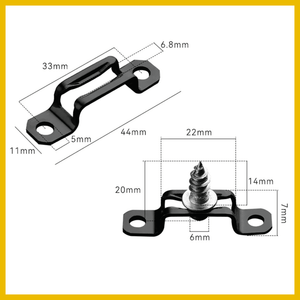 Conector Invisible 2 en 1 - Modelo: U – Modelo: Lineal – COD:100143 - COD:100145