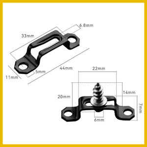 Conector Invisible 2 en 1 - Modelo: U – Modelo: Lineal – COD:100143 - COD:100145