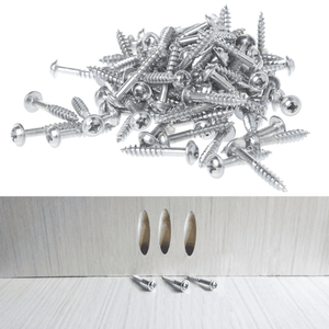 100 TORNILLOS DENTADOS  SISTEMA OCULTO - COD:100551