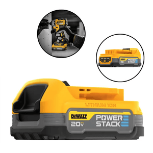 BATERÍA LITIO 1.7AH POWERSTACK DEWALT DCBP034-B3 - COD:100645