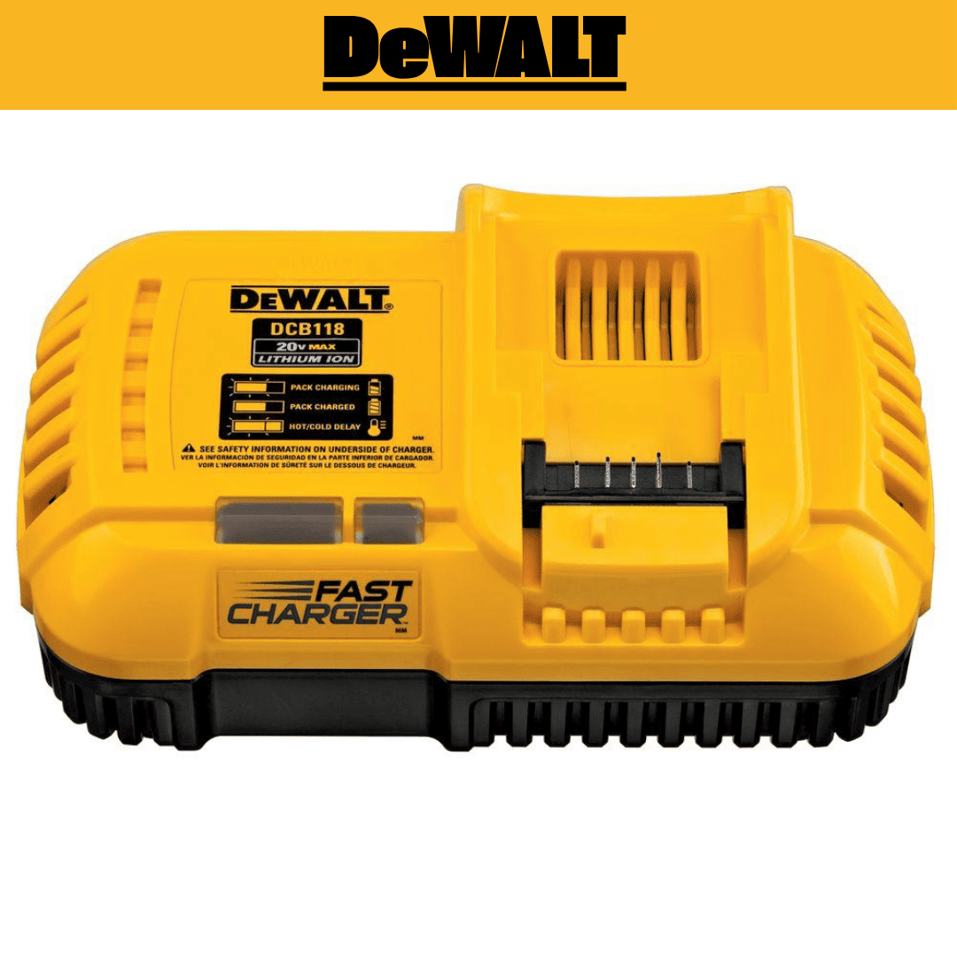 Cargador rápido 20v/60v Max Flexvolt  Dewalt DCB118-b2 - COD:100654