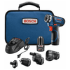 Kit de taladro/atornillador Multicabezal 5 en 1 – BOSCH GSR12V-140 - CODIGO:100658