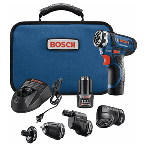 Kit de taladro/atornillador Multicabezal 5 en 1 – BOSCH GSR12V-140 - CODIGO:100658