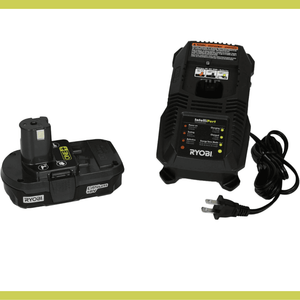 Kit RYOBI ONE+ – Batería P102 de 18V + Cargador P118 de 110V Original USA - COD:100736