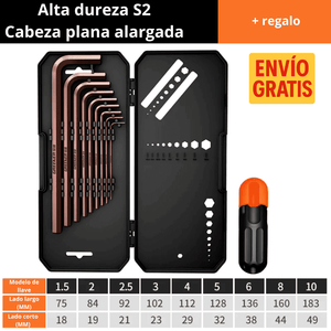 GREENER - JUEGO DE 9 LLAVES ALLEN - COD:100288