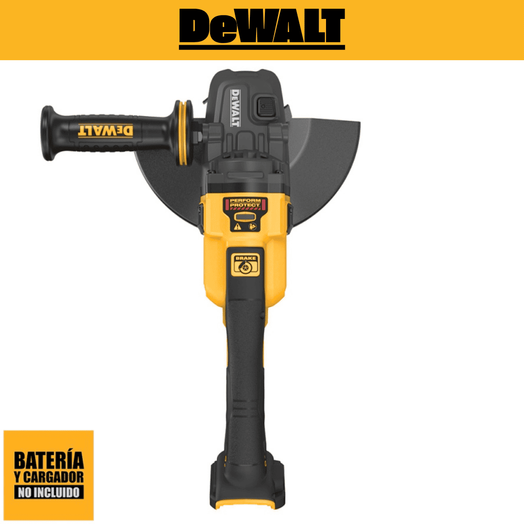 Amoladora Angular 7" - 9" 60V Flexvolt Dewalt DCG460B-B2 - COD:100719