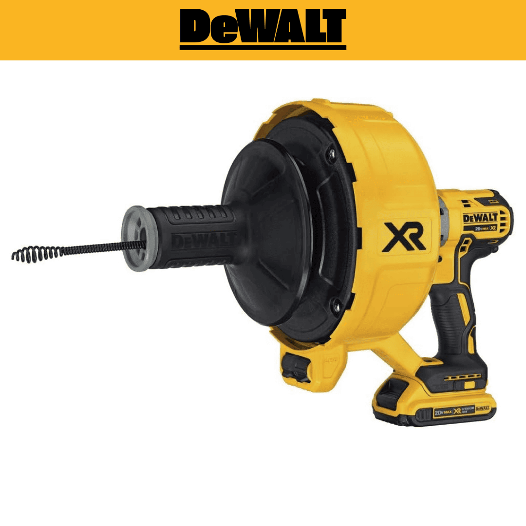 DESTAPADOR DE CAÑERÍAS XR CAP.MÁX. CABLE 35' (10,6M) DEWALT DCD200B - COD:100728