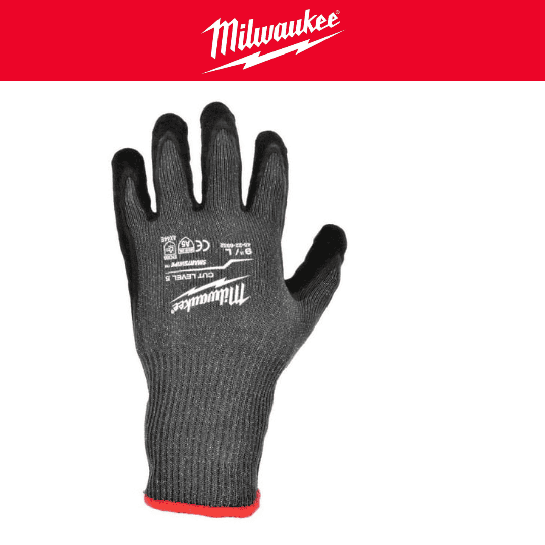 GUANTES ANTICORTE NIVEL 5 TALLA M – MILWAUKEE 48-73-8651 - COD:100587