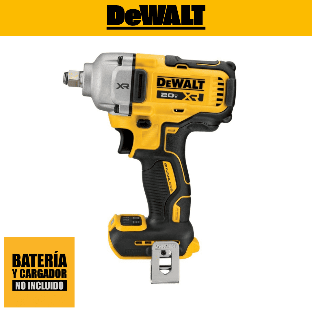 LLAVE DE IMPACTO 1/2" 20V 812NM DEWALT DCF891B - COD:100714