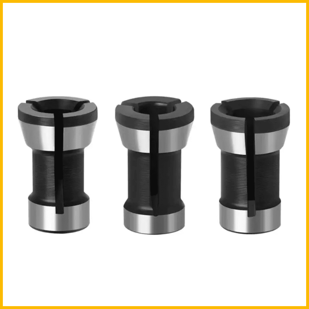 SET 3 PROS ADAPTADOR PARA RUTEADORA 6, 1/4 y 8mm - COD:100615