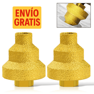 BROCA CÓNICA DIAMANTADA TIPO ESCALONADA - COD:100599