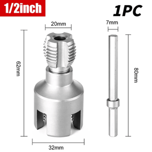 TARRAJA 1/2 & 3/4 PARA TUBO PVC - (COD:100619 - 100620)