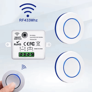 INTERRUPTOR INALAMBRICO RF DE 433MHZ - COD:100609