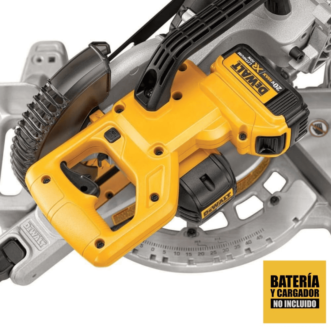 SIERRA INGLETEADORA TELESCOPICA 7 1/4 - 4100 RPM  DEWALT DCS361B - COD:100720