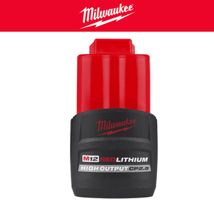 Batería HIGH OUTPUT M12  - cp2.5AH Milwaukee COD: 100753