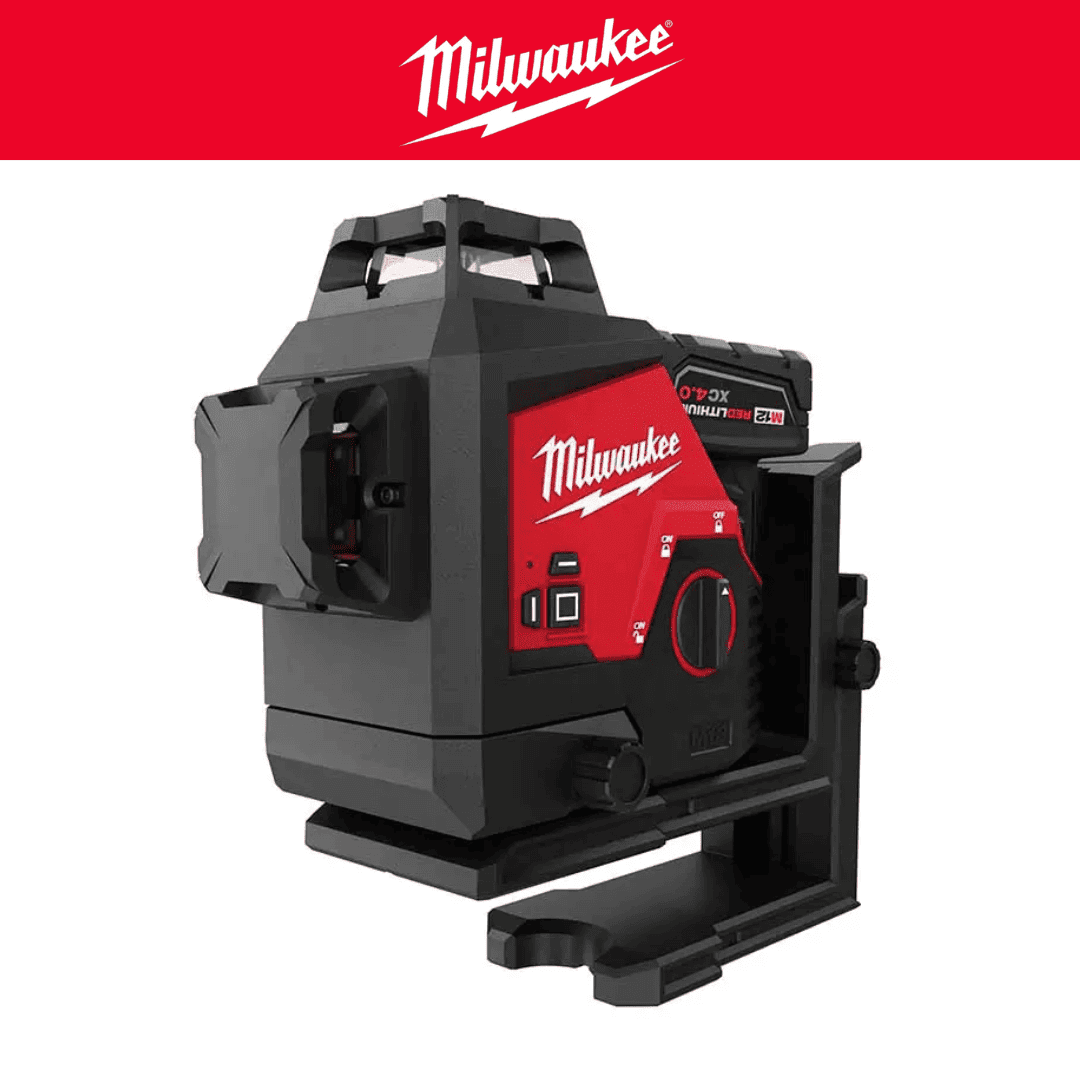 NIVEL LÁSER VERDE DE 3 PLANOS EN 360° M12™ MILWAUKEE 3632-21 - CODIGO:100668