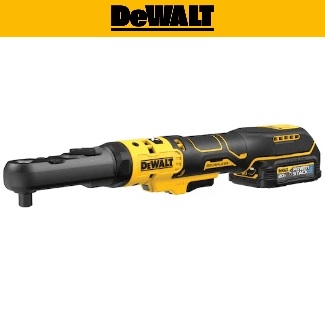 KIT RATCHET 3/8" Y 1/2" 20V BRUSHLESS 102 NM DEWALT DCF510B - COD:100712
