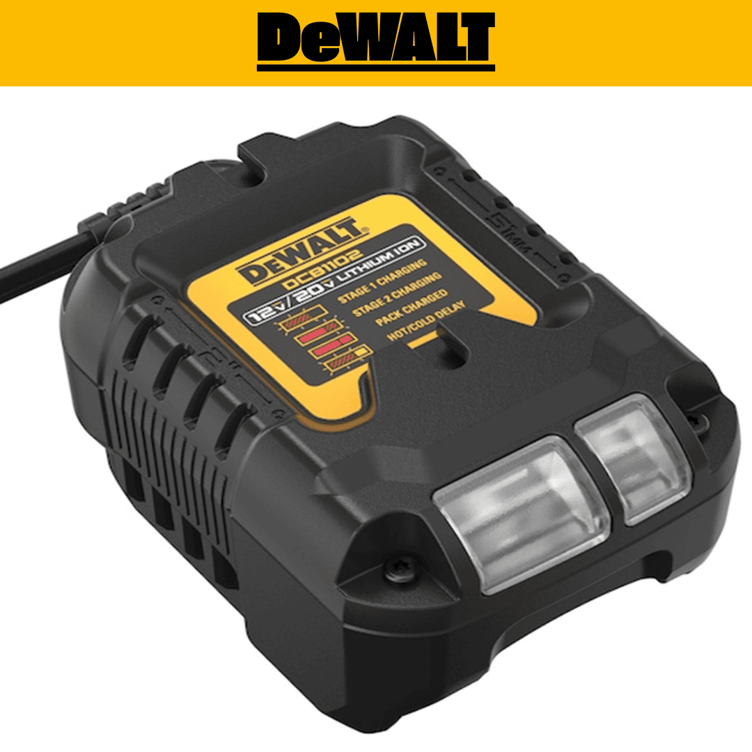 CARGADOR DE BATERÍA 12V/20V DEWALT DCB1102 - 100741