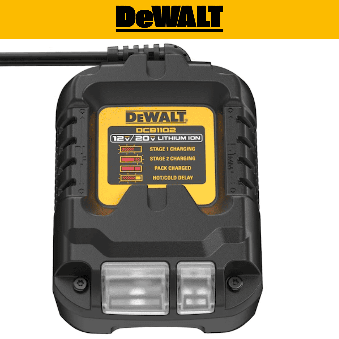 CARGADOR DE BATERÍA 12V/20V DEWALT DCB1102 - 100741