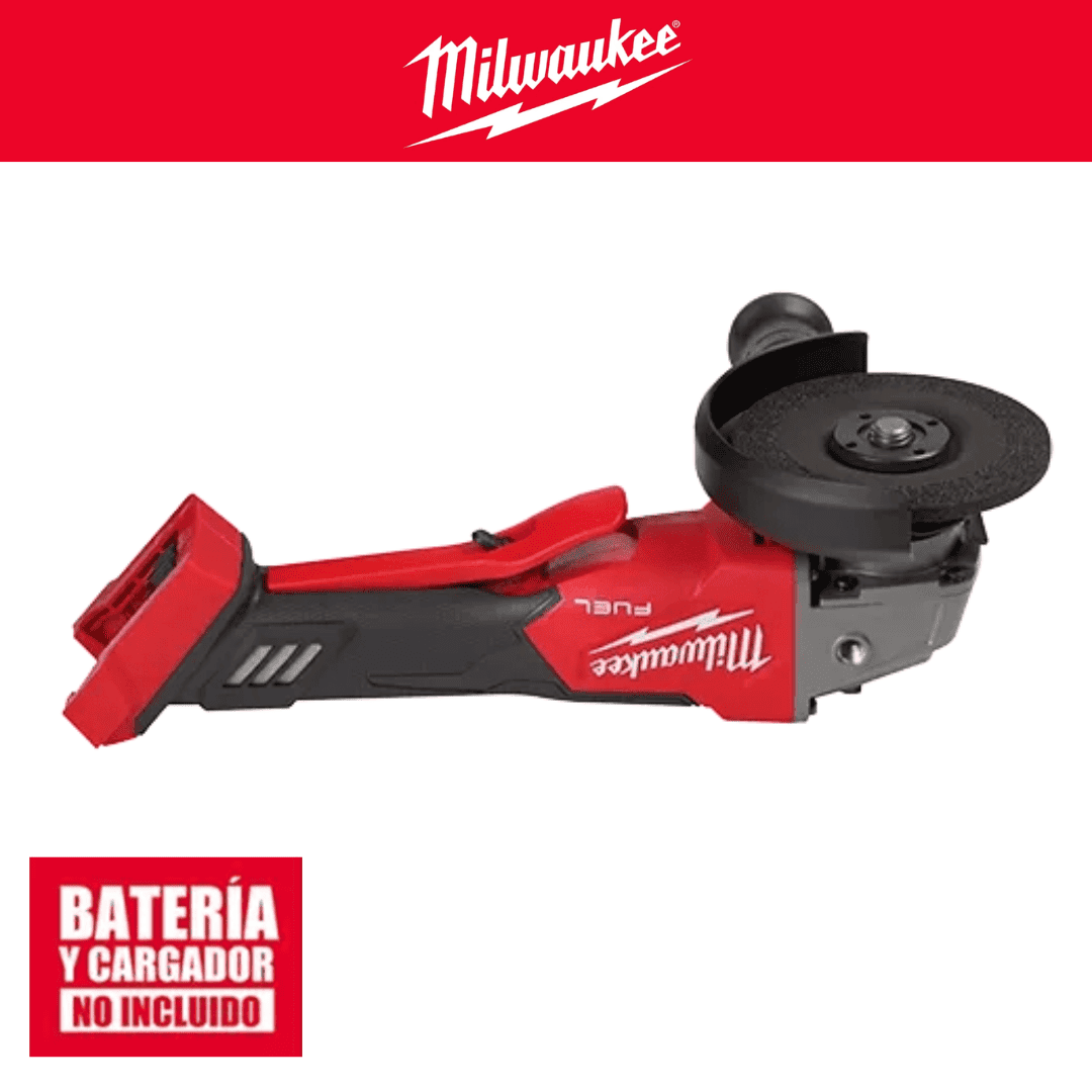 Amoladora fuel   4-1/2”- 5"  con interruptor MILWAUKEE 2888-20 - COD:100676 semi-nuevo
