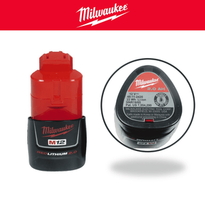 Batería ion-litio m12 2ah Milwaukee - COD:100686