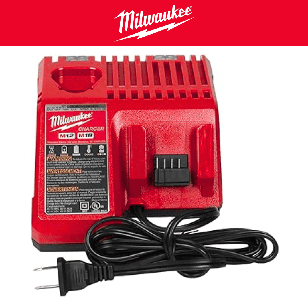 CARGADOR DE BATERIAS MILWAUKEE 48-59-1812 - COD:100671